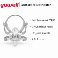 Original Yuwell YF-02 Full Face CPAP Mask (NO forehead support) for APAP Bipap Machines