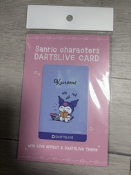 sanrio 日本祭限定卡 DARTSLIVE CARD 飛鏢卡 kurumi