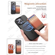 magsafe wallet cute magsafe card holder MagSafe Magnetic Holder Suitable for iphone17 Carbon Fiber P
