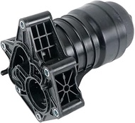 ATATQW 06M115401L Aluminum Engine Oil Filter Housing Compatible for EA837 AUDI/A4 B9 A5 A6 C8 A7 A8 