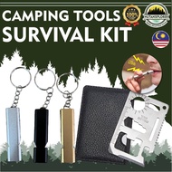 Card Pocket Survival kit Wisel Survival Double Hole Storage Bag Camping Tool 3 Colour Wisel availabl