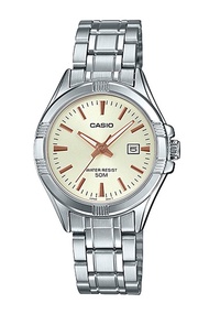 นาฬิกา รุ่น LTP-1308D นาฬิกา Casio Standard นาฬิกาข้อมือผู้หญิ สายสแตนเลส รุ่น LTP-1308D-1A/LTP-1308