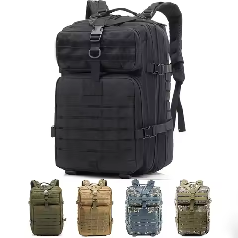 25L/50L 1000D Nylon Waterproof Trekking Fishing Hunting Bag Backpack Outdoor Rucksacks Tactical Spor