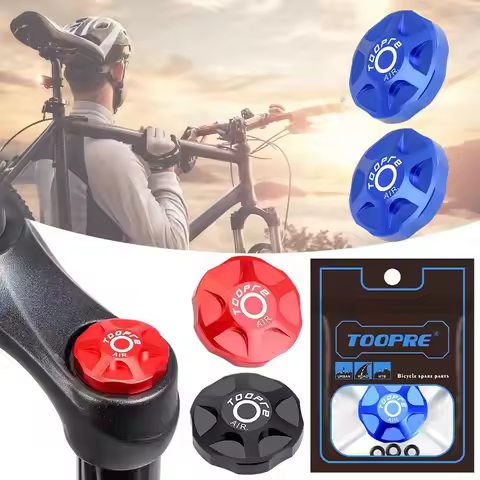 Alloy Fork Shoulder Cap Shoulder Gas Caps Front Fork MTB Fork Cap Bicycle Fork Cover Air Fork Cover 