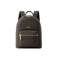Fion Womens Commuter Backpack Spring Outing Travel Laptop Bag Casual Fashion Soft Shoulder Bag PVC M