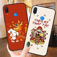 NOVA Huawei 3i Glass Phone Case Printed Happy New Year CNY 2024