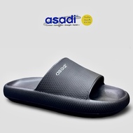 Asadi Unisex Sandal New Black EVA Thick Sole Comfort Anti Slip Sandal Kasut Selipar Uniseks Asadi