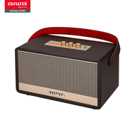 AIWA Retro Heritage II Bluetooth Speaker ลำโพงบลูทูธพกพา BASS++ GOLD