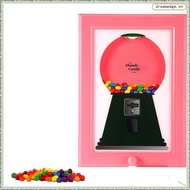 [dreamedge] Candy Dispenser Picture Frame,Wall Hanging Candy Dispenser Gumball Display Frame Gifts f