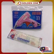 Hot Mel Glue Gun 20W(FH160)/Glue Gun Sticks(1Pack=8Pcs)(GGS) 0.7x19x8'S