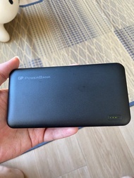 GP PowerBank 黑色充電寶，10000mAh，100%新