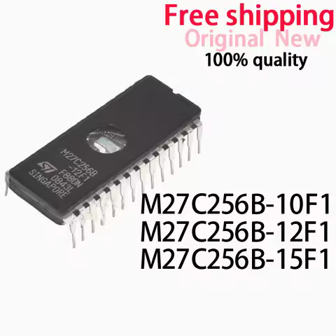 （5-20piece）New Original M27C256B-10F1 M27C256B-12F1 M27C256B-15F1 DIP28 M27C256 27C256 M27C256B Chip