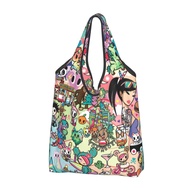 Tokidoki Portable Shopping Bag Foldable Carry-On Reusable Shopping Bag(38*64CM)