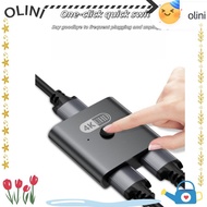 OLINI HDMI Switch, Bidirectional High-definition HDMI Splitter, Professional Two-In One-Out 4K@120HZ