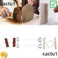 CACTU Mud Cutting Line, Pottery DIY Handmade Ceramic Steel Wire Drawing, Pottery Tools Wire Clay Cut