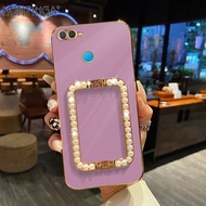 Hontinga Ốp Lưng Cho OPPO A5S A5 2020 A52 A53 2020 A54 2021 A55 A57 2022 A57 5G Ốp Lưng Có Giá Đỡ Gấ