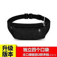 ((Men's Construction Site Waist Bag) (Mobile Phone Bag) Large Capacity Multifunctional Waterproof Mo