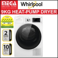 WHIRLPOOL HWMB9002GW 9KG HEAT-PUMP DRYER (5 TICKS)