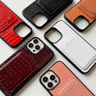 Crocodile pattern protective Phone case With card slot for Iphone 12 11 Pro MAX 12pro 11pro Max 12mini PU leather Cover