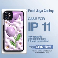 HP Latest IP 11 Case - IP 11 Casing - Cute Motif 03 - Premium Glossy Hardcase - Softcase IPhp - Casi