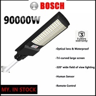 BOSCH Lampu Solar Outdoor Waterproof Solar Street Lamp 90000W LED Solar Light Human Sensor Solar Lig
