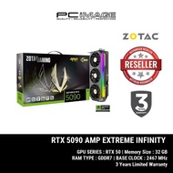 ZOTAC GAMING GEFORCE RTX5090 AMP EXTREME INFINITY 32GB GDDR7 GPU GRAPHIC CARD