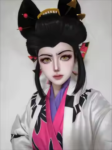 Cosplay Costume Daki Upper Rank Six Anime Kimono Party Comic Con