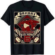 Disney T-Shirt BIG hero 6 Baymax Propaganda Poster Graphic T-Shirt - Clothes - T-Shirt - T-Shirt - A