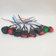 🇲🇾 - Switch set 3 step switch - 3 speed switch - on off switch - self locking on off switch - on off