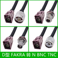 D Type fakra to BNC N TNC Male Female Head D Type Connection Cable Adapter Cable GPS Antenna Extensi