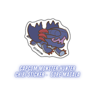 CAPCOM Monster Hunter Chibi Sticker