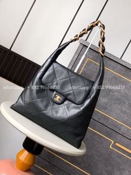 Chanel 25A Vintage hobo Tote bag 粗鏈托特袋