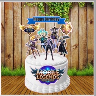 Mobile Lagend Cake Topper 008
