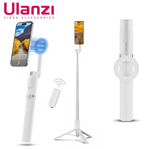 Ulanzi MG-003 Magsafe Smartphone Tripod 7 Section Magnetic Detachable Wireless Remote for iPhone 16 