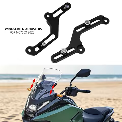 NC750X 2025 Motorcycle Windscreen Adjusters Airflow Adjustable Windscreen Wind For HONDA NC 750X NC7
