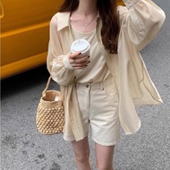 Set shirt with 2-piece shirt, Korean style women's shirt Set by Boo Korea