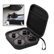 Tesla Model 3/S/x/Y 4PCS Car Rubber Lifting Jack Pad Jack Pad Automobile Lifting with Storage Case F