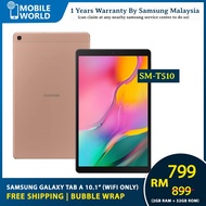 Samsung Galaxy Tab A T510(2019, 10.1, Wifi only) T515 (Wifi + LTE) Android Tablet - 1 Years Warranty By Samsung Malayisa