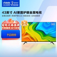 100% Vidda Vidda 43 Inch 43V1F-R Panel TV Smart Screen Full Screen Smart Full HD LCD TV