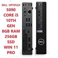 DELL OPTIPLEX 5090 INTEL CORE i5-10TH GEN PROCESSOR/8GB DDR4 RAM/256GB NVME SSD/WIN 11 PRO