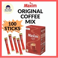 Maxim Coffee Mix 100 sticks per Box - Korean Instant Coffee