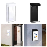 [starlightsaeMY] Brochure Holder, Flyer Holder, Brochure Stand, Wall Mount, Flyer Box, Rainproof. fo