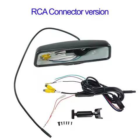 RCA connector Oem Digital Rearview Mirror Monitor 1080p For High-definition Reversing display 9.66-i