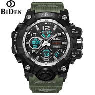 BIDEN Men's Watches Waterproof Top Luxury Brand Casual Outdoor Sport Fashion Military Digital Analog Men's Watch Original