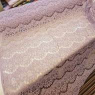 GLITTER LACE BRUCADE FABRIC _ GLITTER LACE BRUCADE FABRIC (Price Per 0.5 Meter)