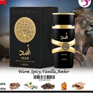 Asad Lattafa Perfumes for men Eau De Perfume 100ml Perfume 3D