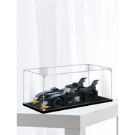 [Acrylic Display Box] Small Batmobile Acrylic Display Box Suitable for Lego 40433 Building Block Tra