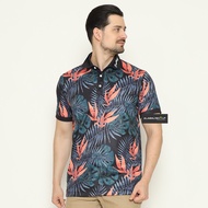 Eastlore Men 100% Original Multi-Floral Golf T-Shirt - Branded Men's Golf Shirt