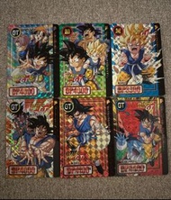 龍珠本彈26  龍珠閃卡    龍珠GT閃咭全套閃連雙面閃dragonball  （日版1996年初版)