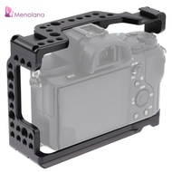 [Menolana] High-Precision Metal Camera Cage Video Rig, Convenient Replacement Supplies Case for A7M3